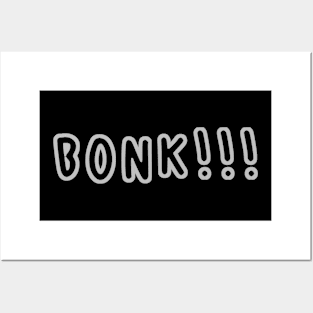 Bonk !!! Posters and Art